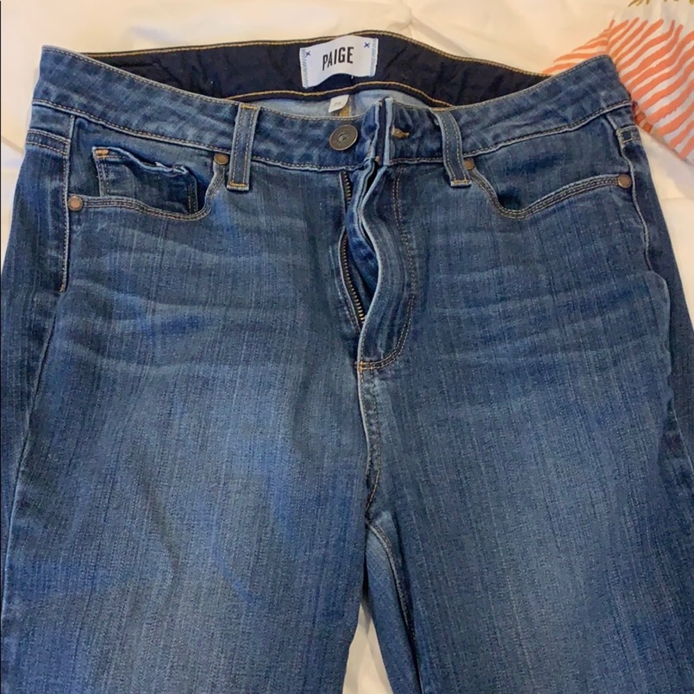 Paige High Rise Hoxton Skinny Jeans